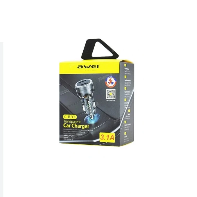 شارژر فندکی 15 وات اوی مدل C-833